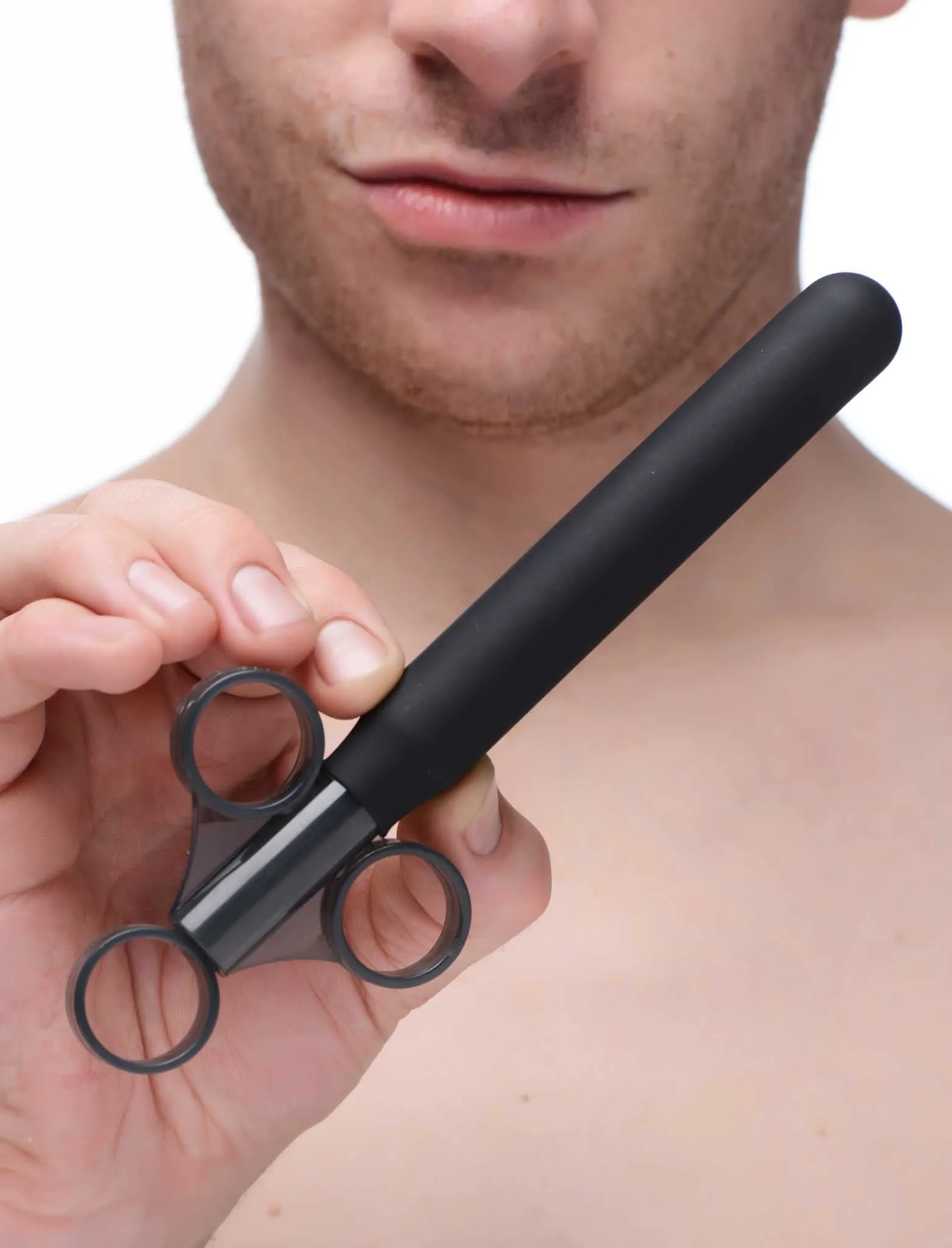 CleanStream Smooth Silicone Lubricant Launcher - Black