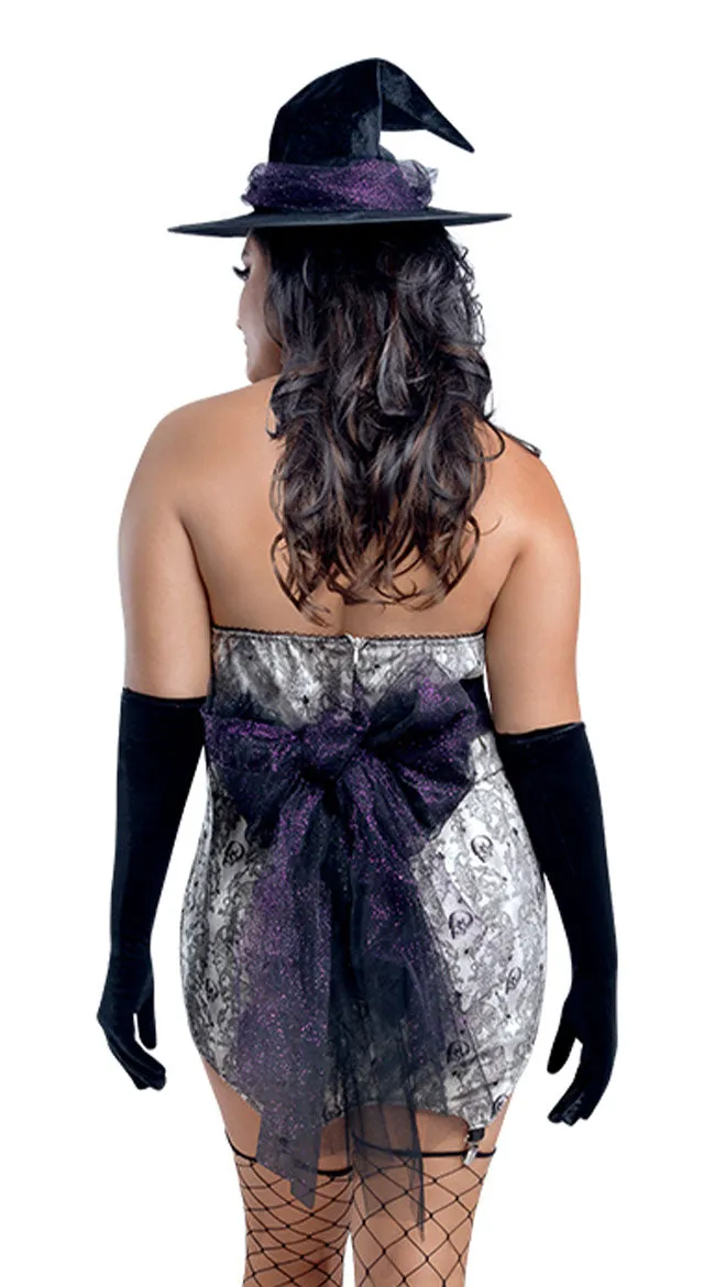 Plus Size Gothic Elegance Witch Costume